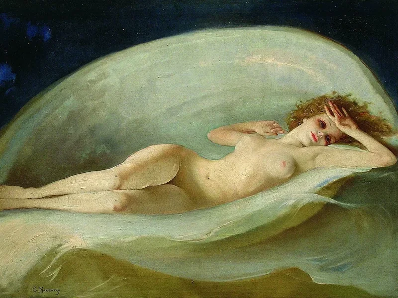 1839-Konstantin Egorovi Makovskij - La toilette di Venere, 1910